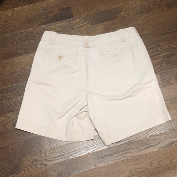 Ralph Lauren 100% cotton khaki shorts size 8 - Picture 2 of 3